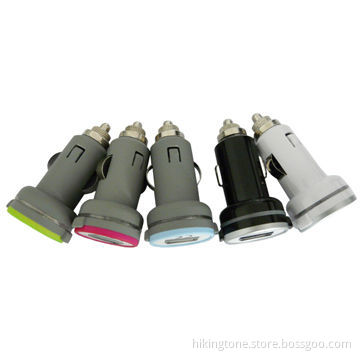 Car Batteries Chargers with 5V DC, 1 + 1A Output